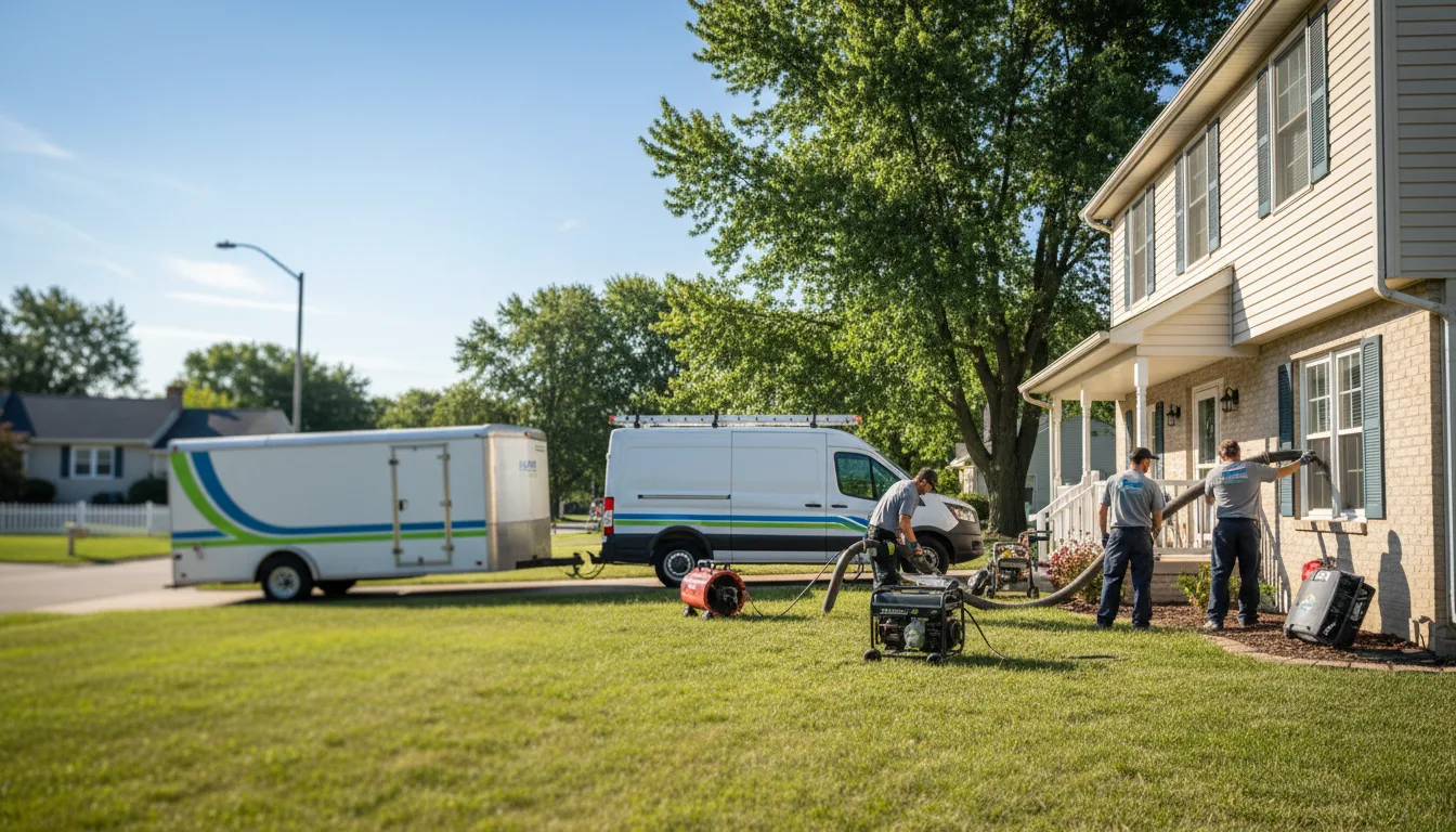 Flooded Basement Restoration And Cleanup With Repair in Bode, IA near me